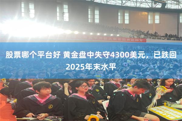 股票哪个平台好 黄金盘中失守4300美元，已跌回2025年末水平