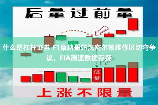什么是杠杆证券 F1摩纳哥站汉密尔顿维修区切弯争议，FIA测速数据存疑