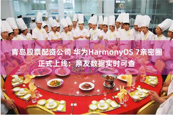 青岛股票配资公司 华为HarmonyOS 7亲密圈正式上线：亲友数据实时可查