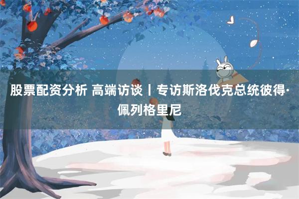 股票配资分析 高端访谈丨专访斯洛伐克总统彼得·佩列格里尼